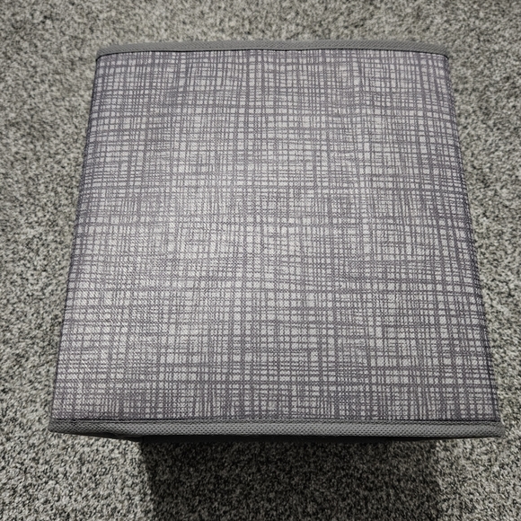Fabric Storage Cube - Grey Pattern - Picture 8 of 15